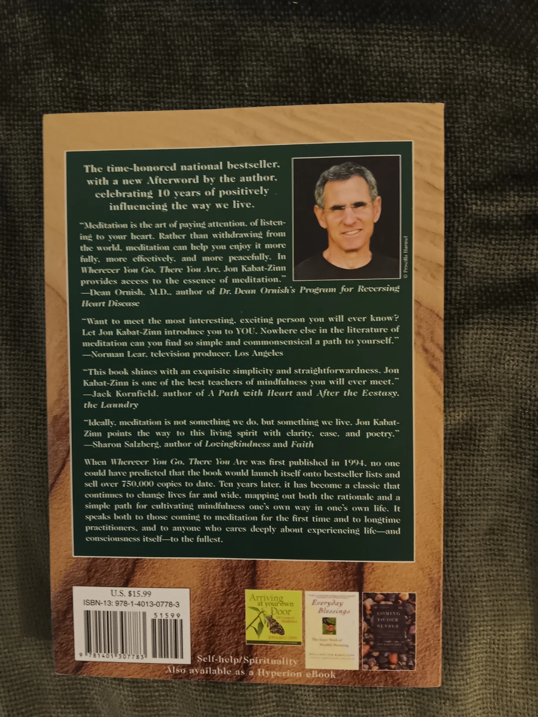 Wherever You Go, There You Are by Jon Kabat-Zinn #Cleanout - photo 2