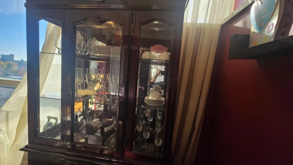 Dining Room Set - Table, Chairs & Hutch