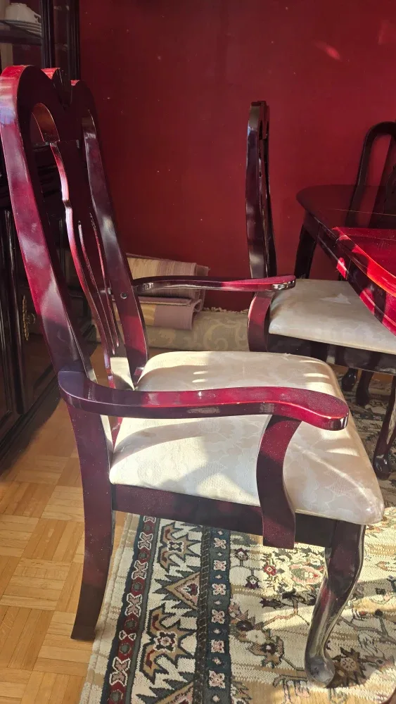 Dining Room Set - Table, Chairs & Hutch image indicator(4)