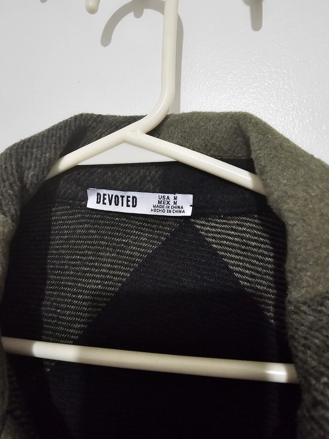 DEVOTED Women's Plain Shacket Olive/Black (M) - photo 2