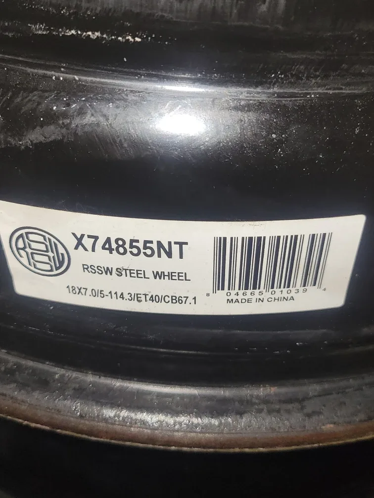 Set of Steel Rims image indicator(3)