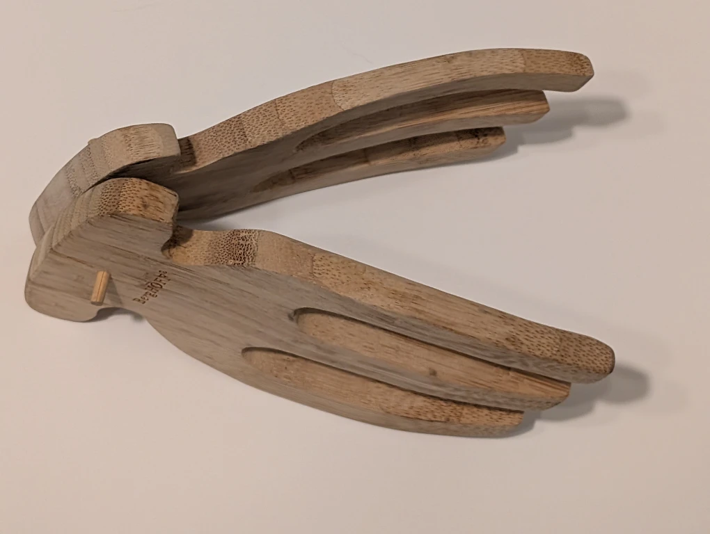 Earth Home Wooden Salad Servers - photo 3