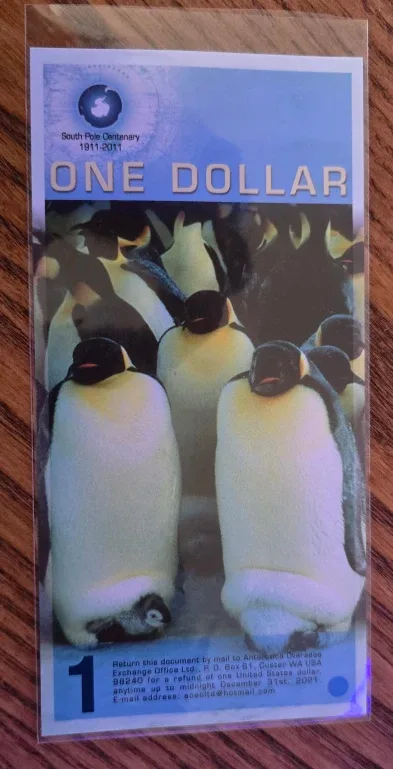 Fantasy banknote from Antarctica image indicator(2)