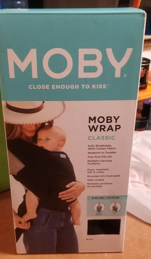 Immediate sale!!!! Brand new Moby Wrap Classic - Baby Carrier