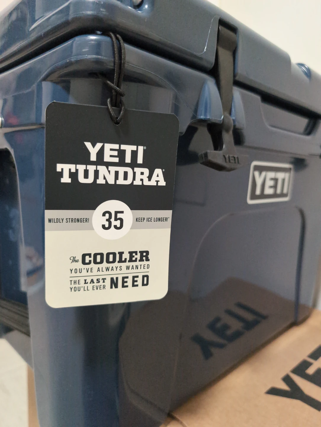 Yeti Tundra 35 Navy Cooler -  New! - photo 2