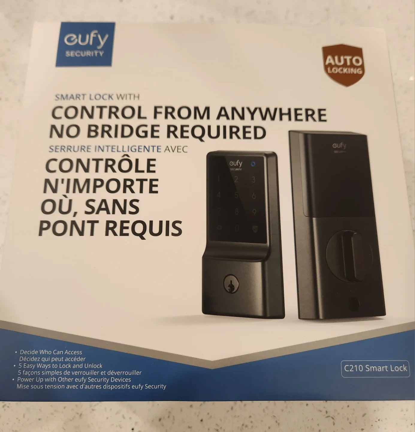 New Eufy Security C210 Smart Lock