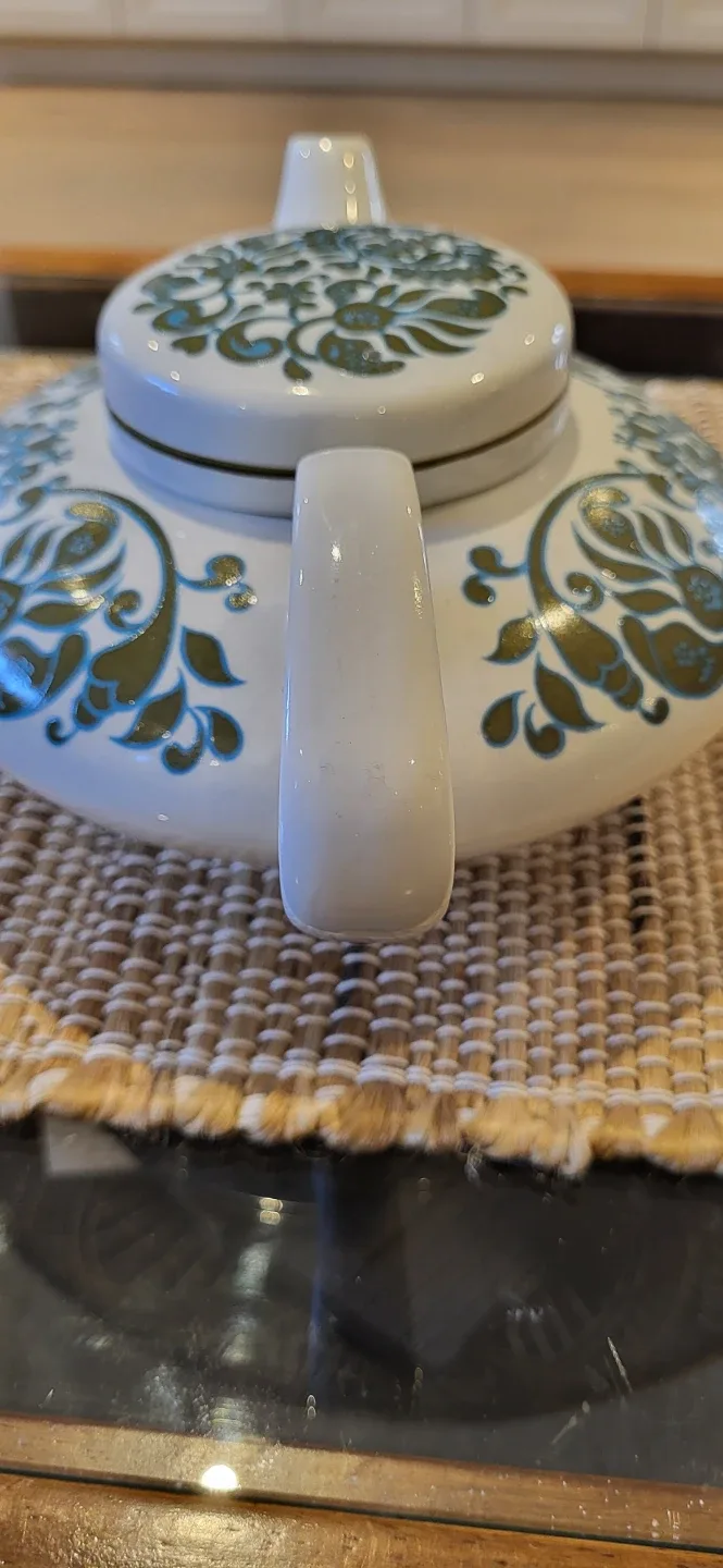 Ridgway Ironstone England Martinique Teapot image indicator(3)