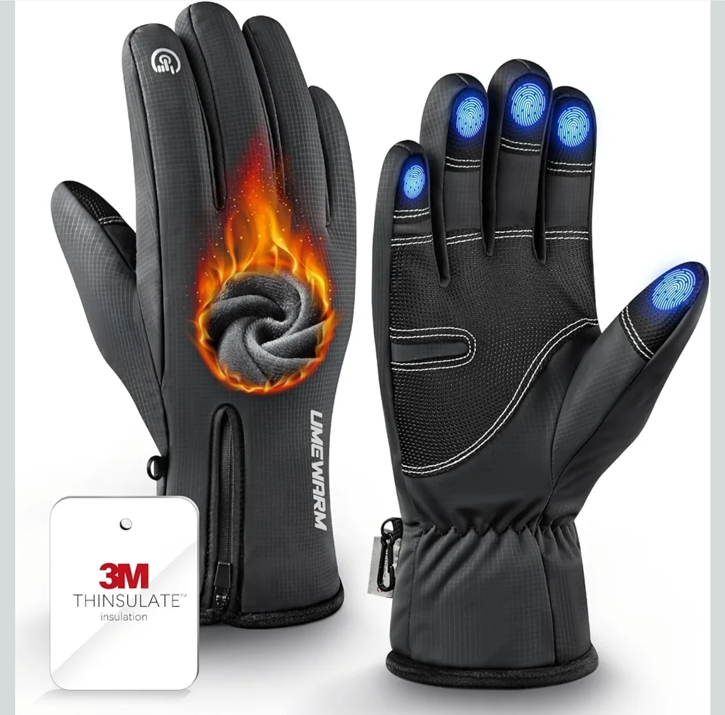 Winter Gloves Men Women