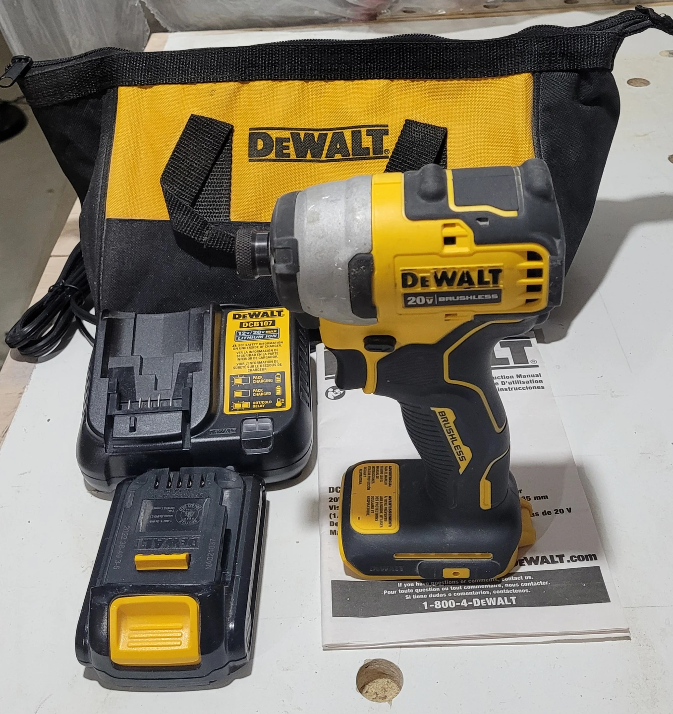 DeWalt 20V MAX ATOMIC Cordless Impact Driver