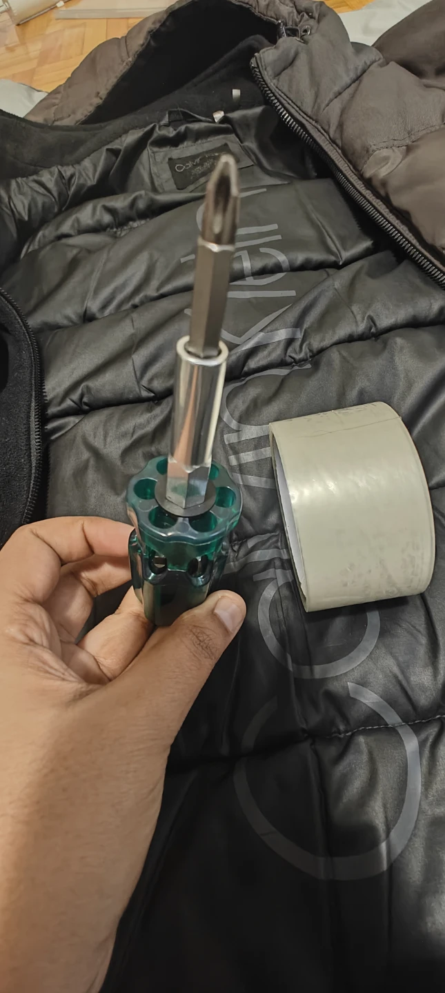 Screwdriver and tape - photo 2