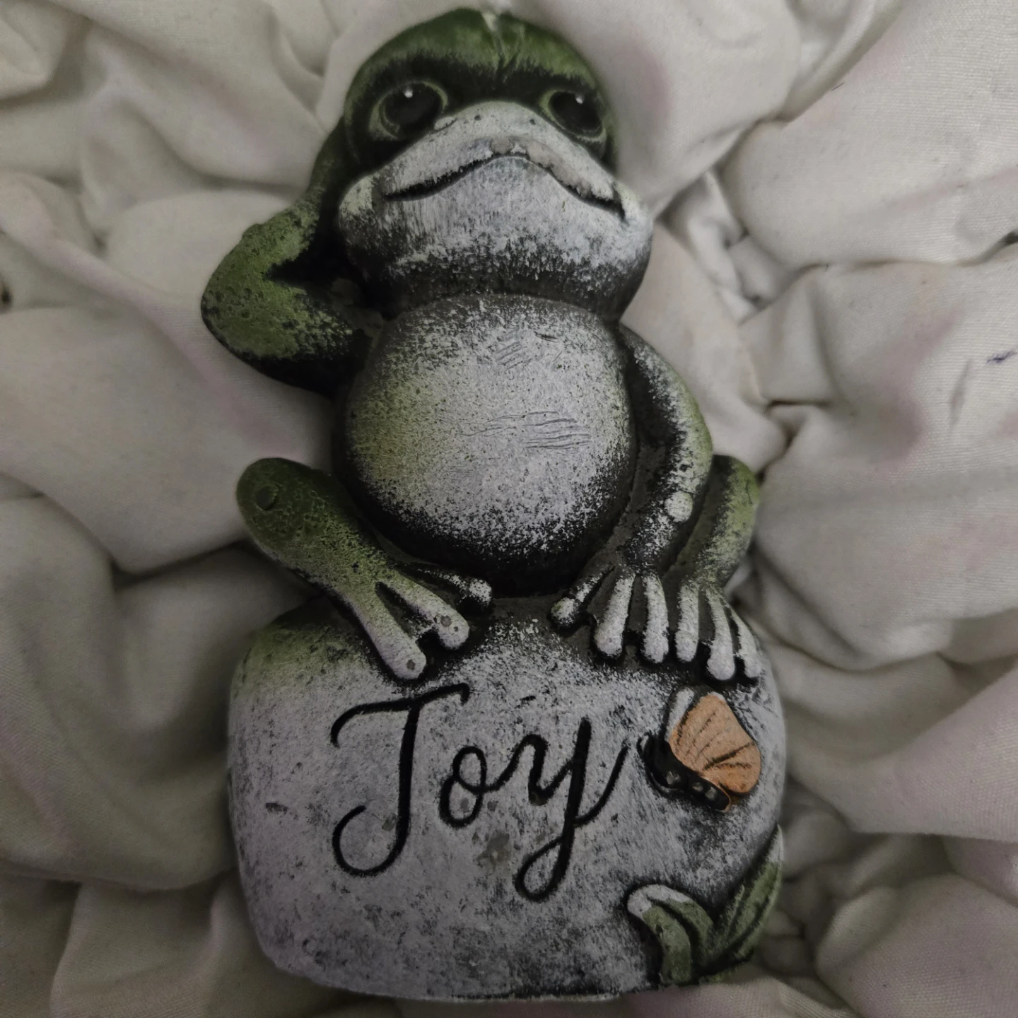 Frog Garden Statue - 'Joy' Decoration - photo 3