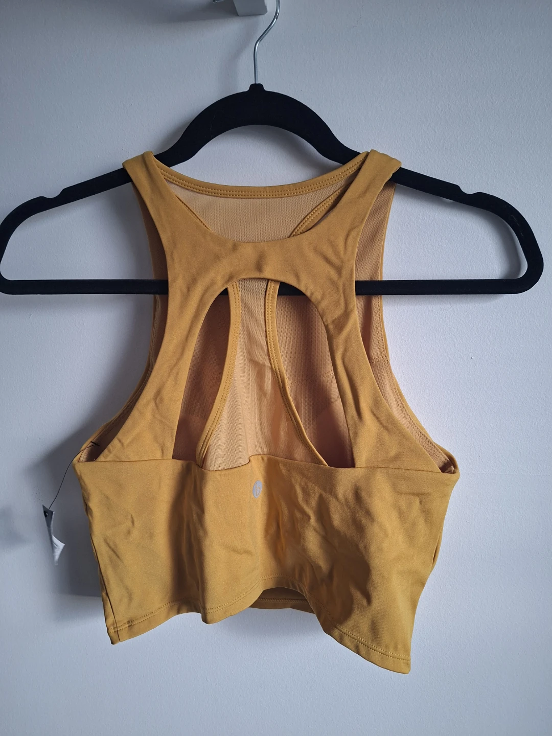 IBODY Athleta Yellow Crop Top/Sports Bra (Brand New) - photo 3
