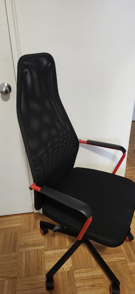 Black Mesh Office Chair - photo 2