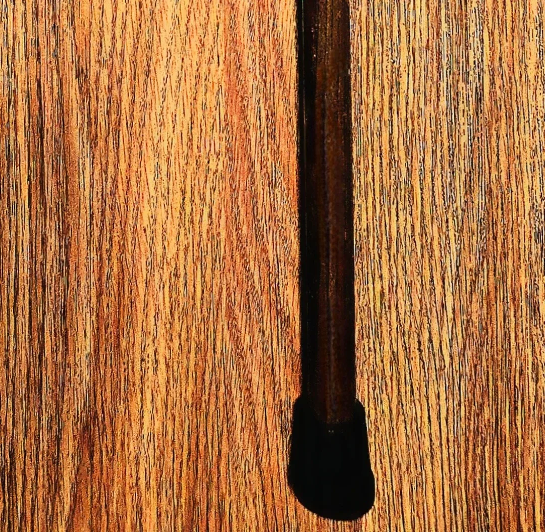 Wooden Walking Cane with Black Handle ♻️ #cleanout image indicator(4)