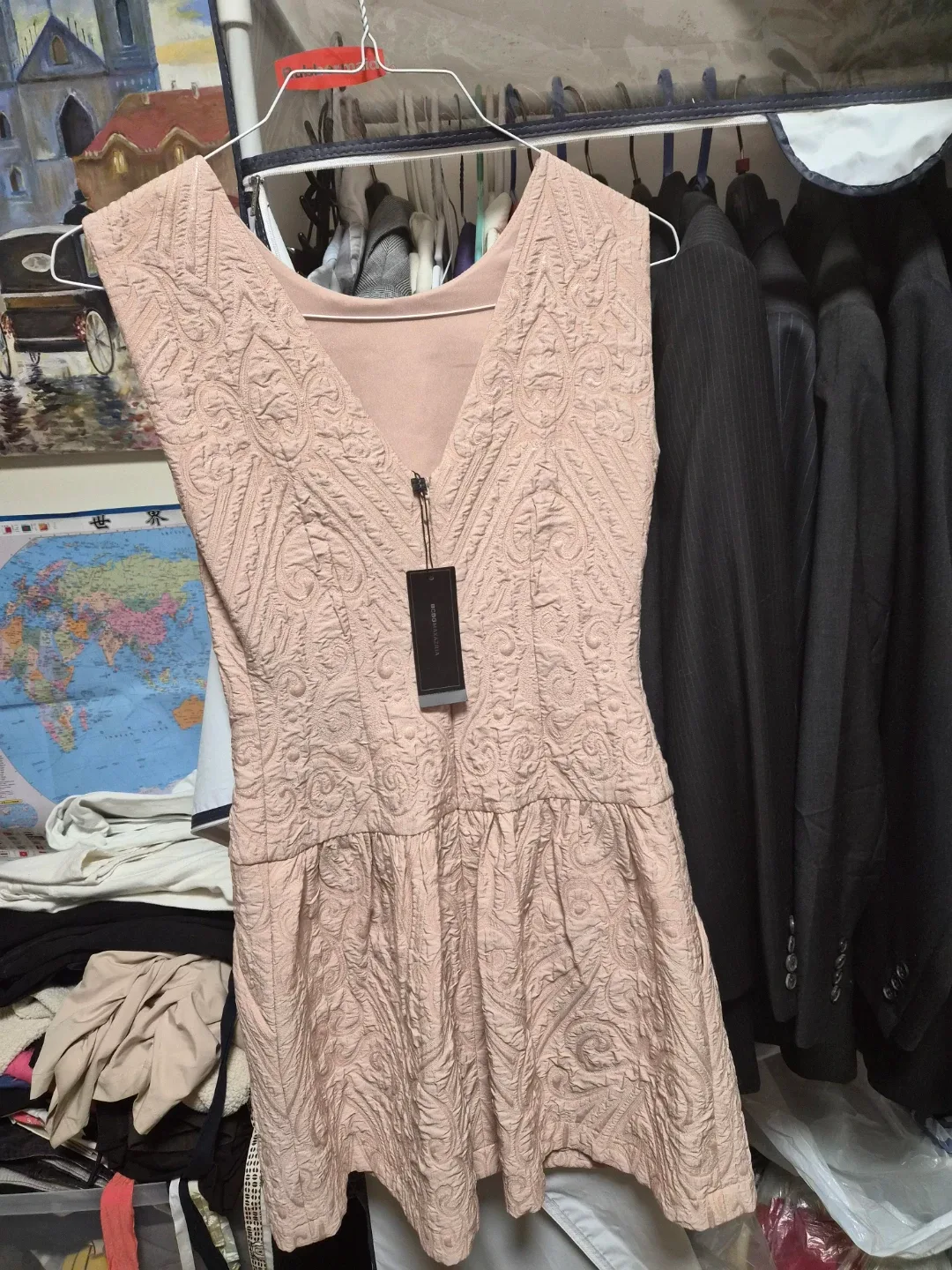 BCBGMAXAZRIA Pink Dress - Size XS image indicator(2)