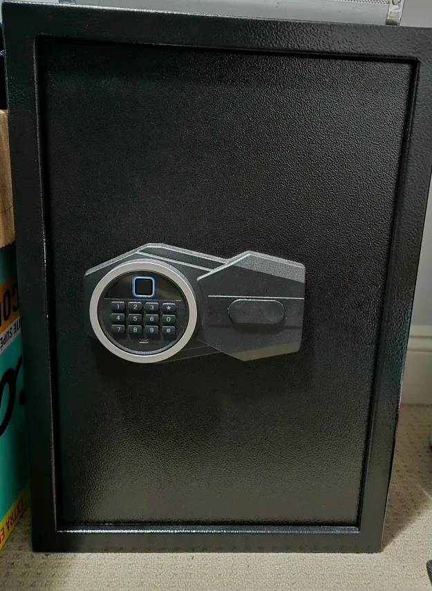 Black Digital Security Safe
