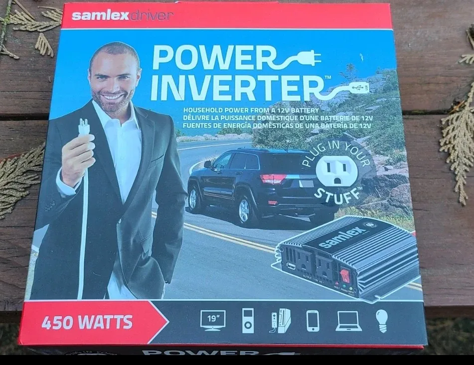 Samlex 450 Watt Power Inverter - New! #CLEANOUT
