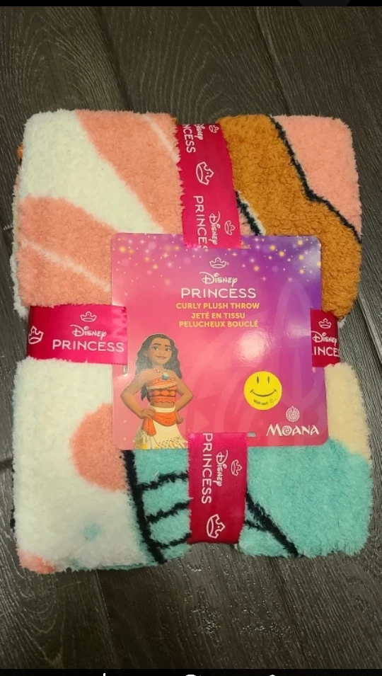 Disney Princess Moana Plush Throw Blanket - NEW - photo 2
