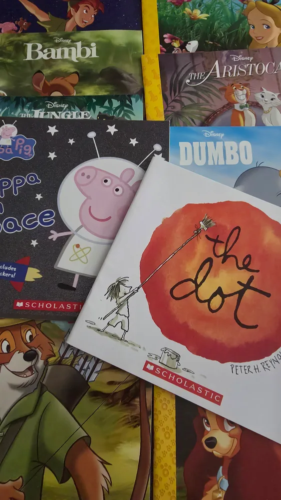 Disney & Scholastic Kids' Books Bundle