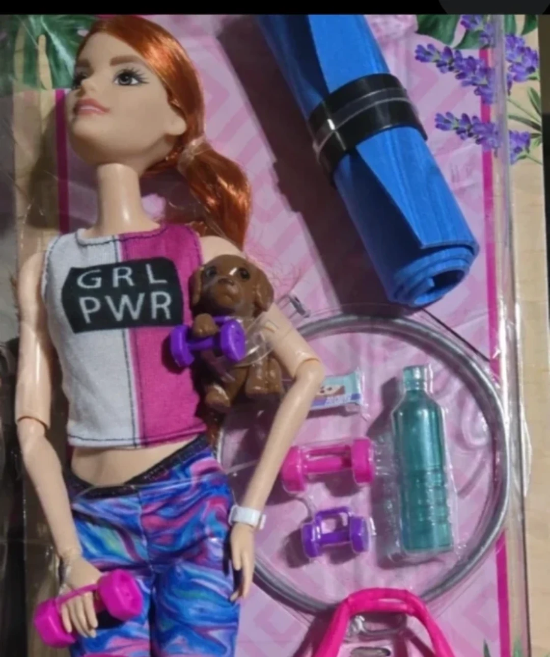 Barbie Fitness Doll 30cm/12" tall for age +3 - New