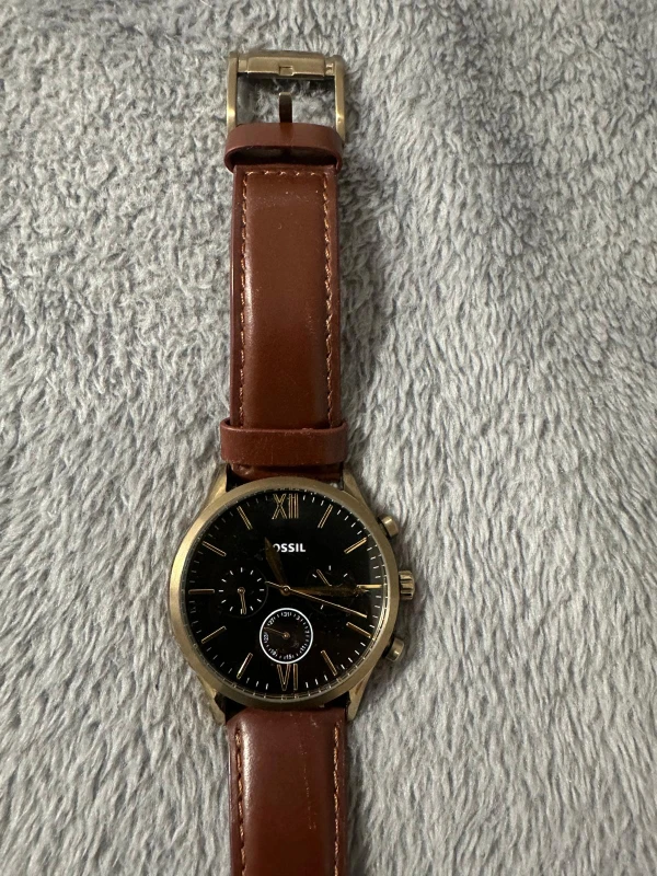 Fossil Brown Leather Watch - photo 2