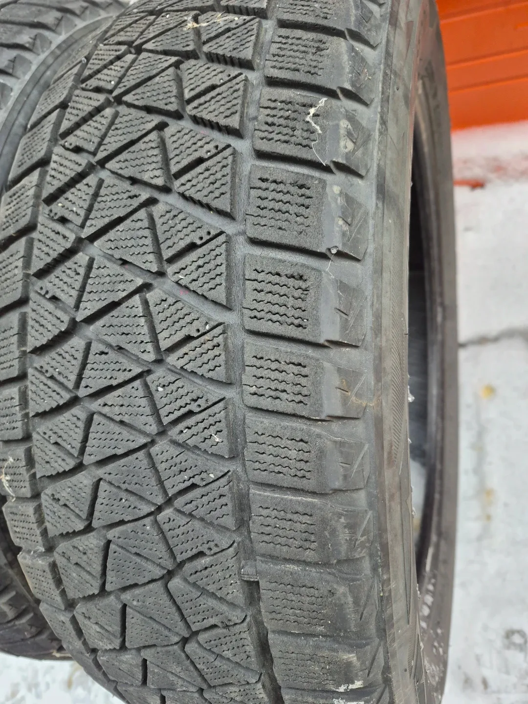 235/55r20. Used Winter Tires - Set of 2 image indicator(2)