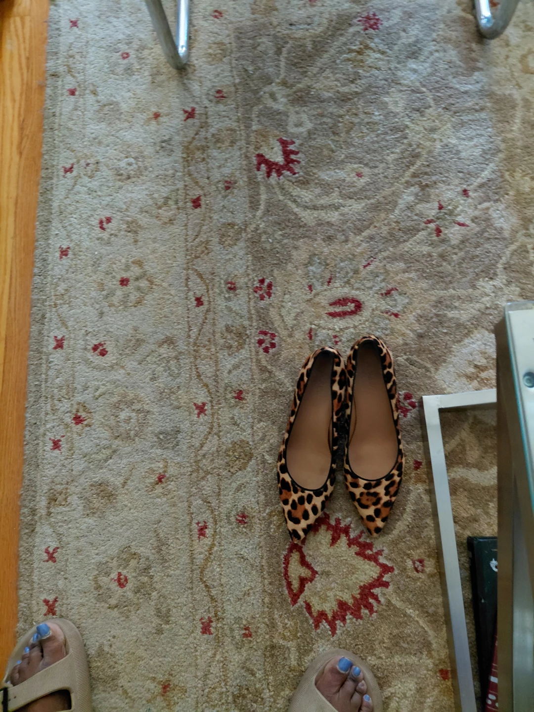 Leopard Print Flats