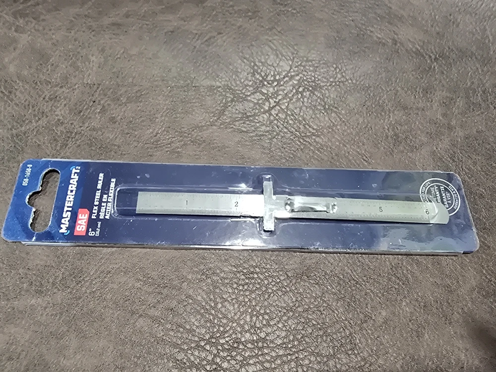 #gifting New Mastercraft 6" Flex Steel Ruler