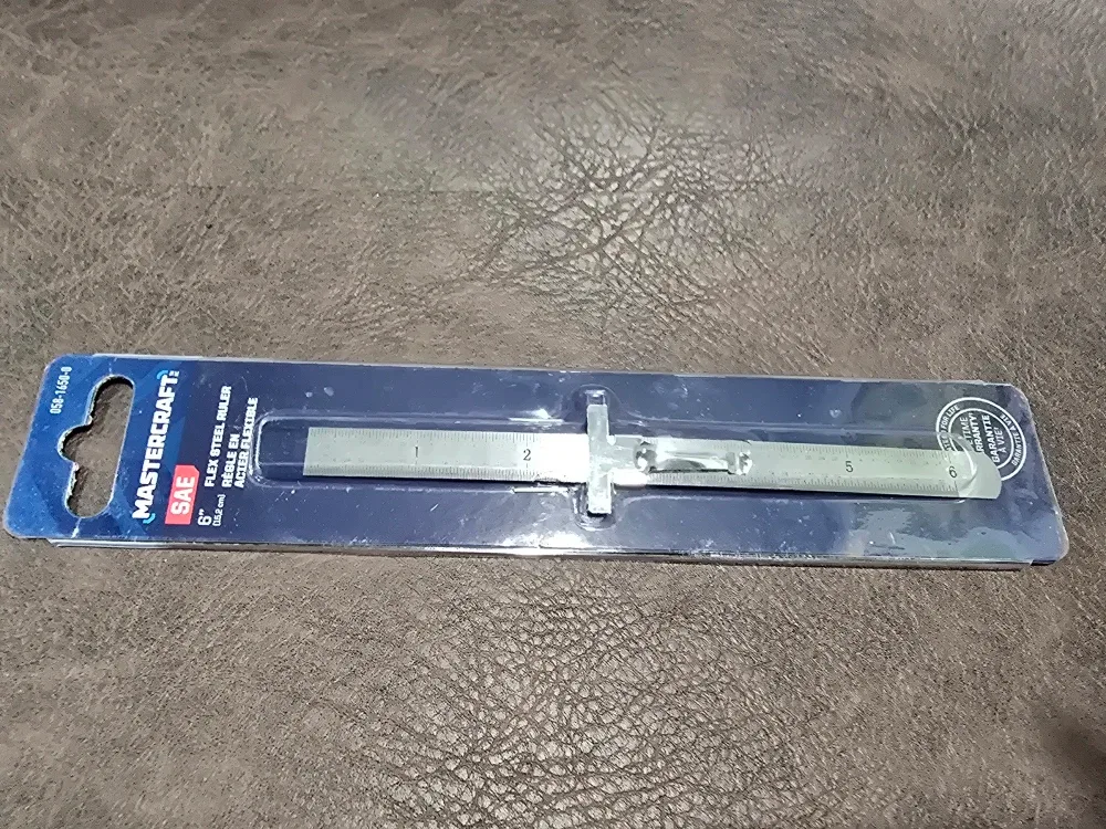 #Cleanout New Mastercraft 6" Flex Steel Ruler