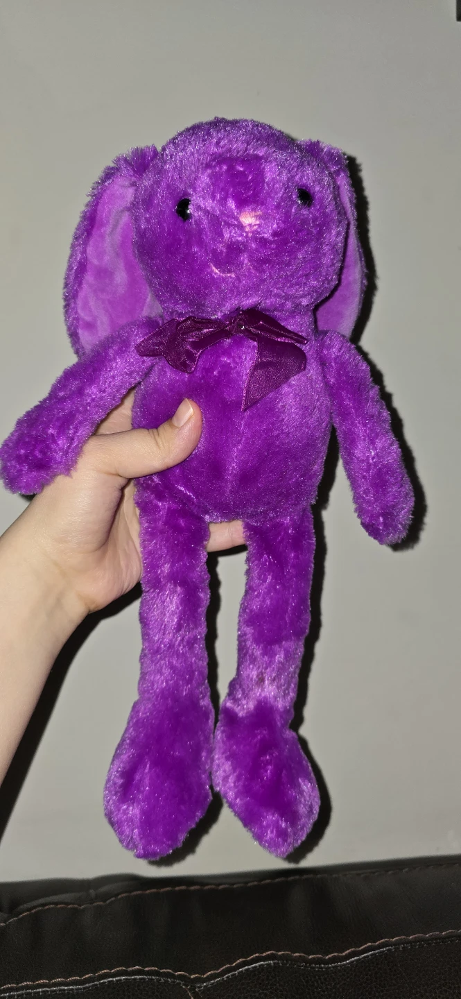 Purple Plush Bunny