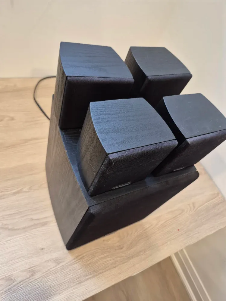 Precision Acoustics Satellite Cube HD Speakers & Bass Cube HD