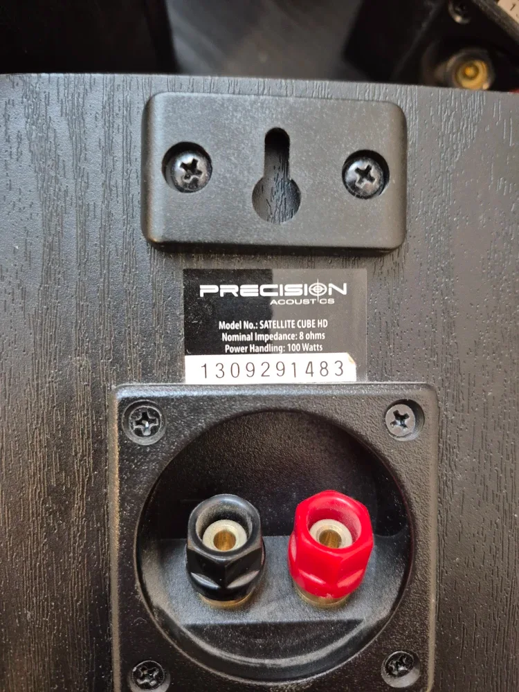 Precision Acoustics Satellite Cube HD Speakers & Bass Cube HD image indicator(2)