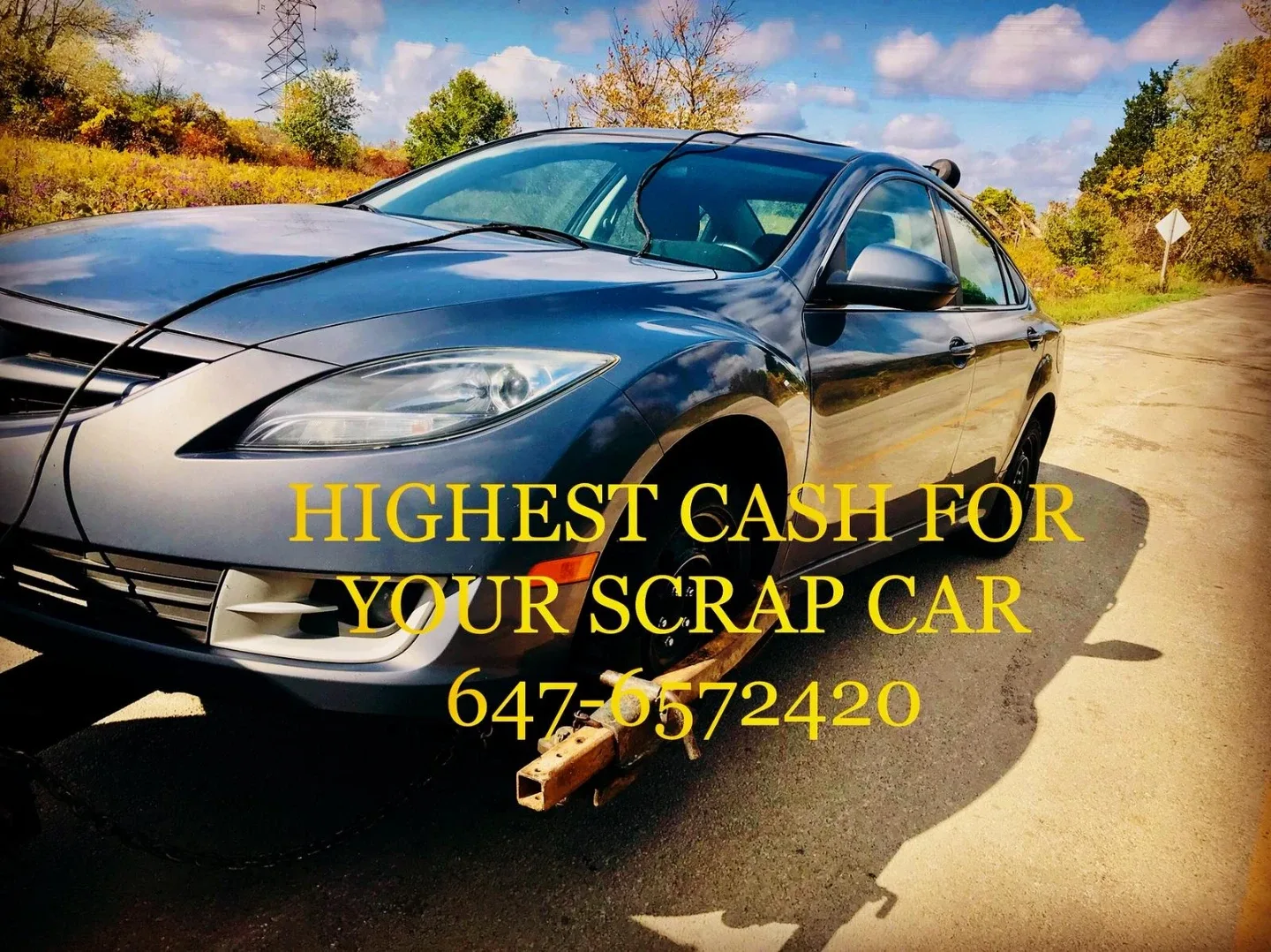 Cash for your scrap car