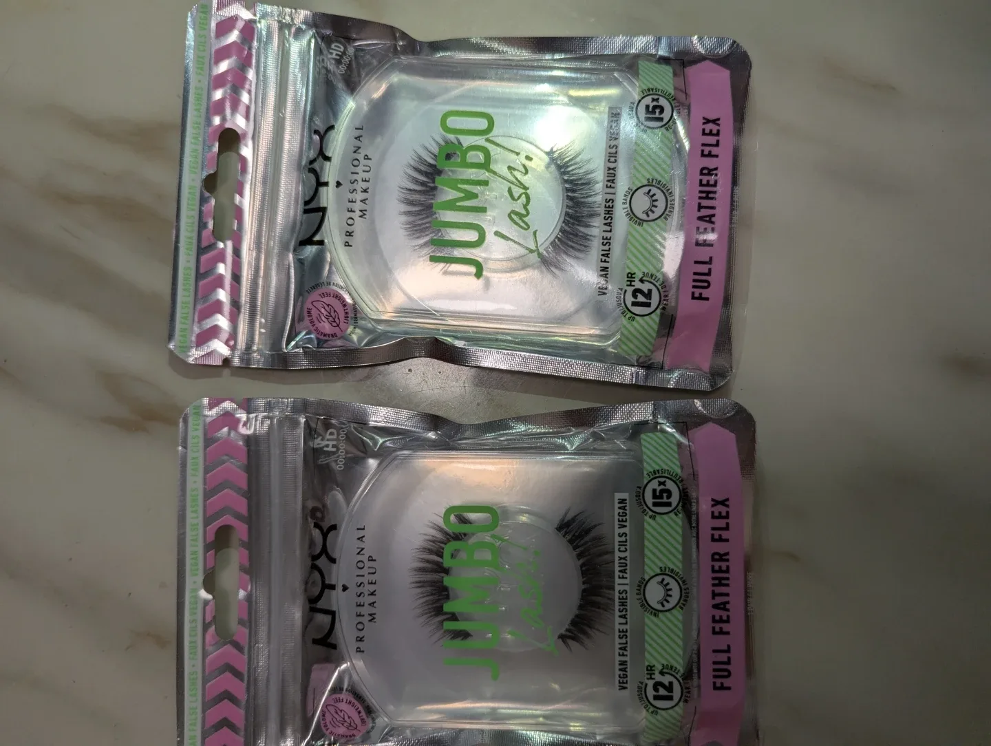 New NYX Jumbo Lash! Vegan False Lashes #cleanout