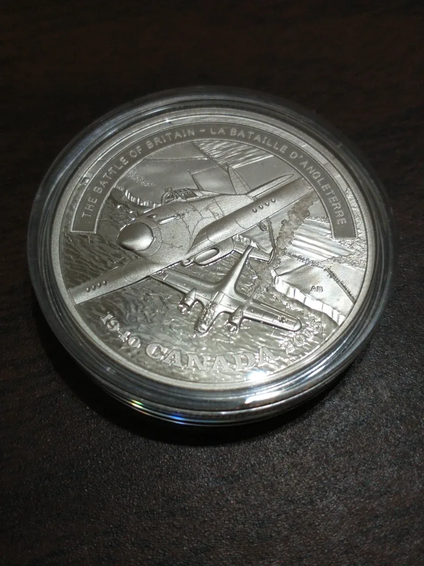 $20 RCM Second World War series - Battle of Britain proof silver