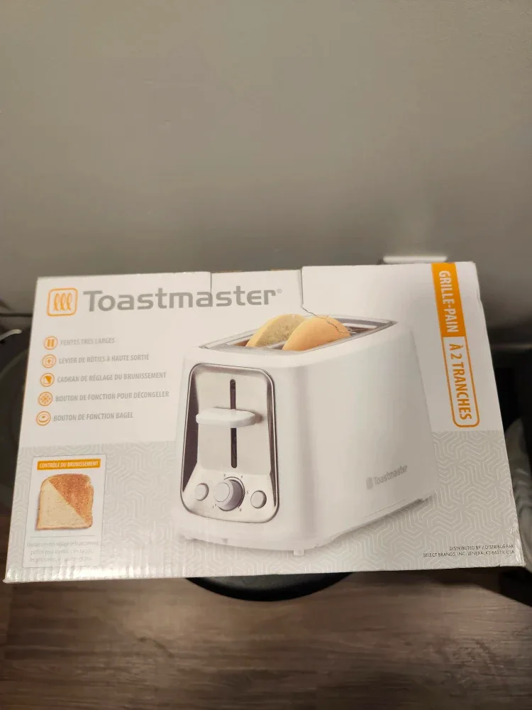 Toastmaster 2-Slice Toaster - White