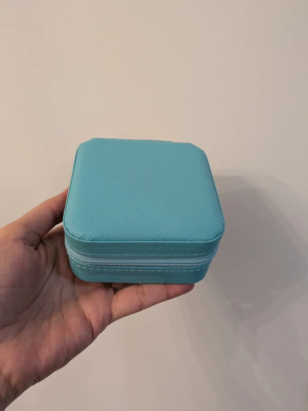 Teal Travel Jewelry Box