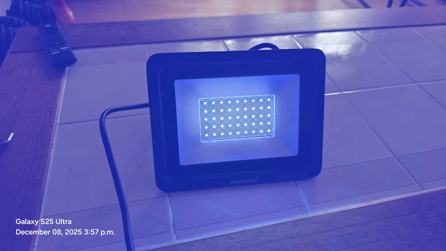 Everbeam 365nm 50W UV LED Black Light - Black - photo 2