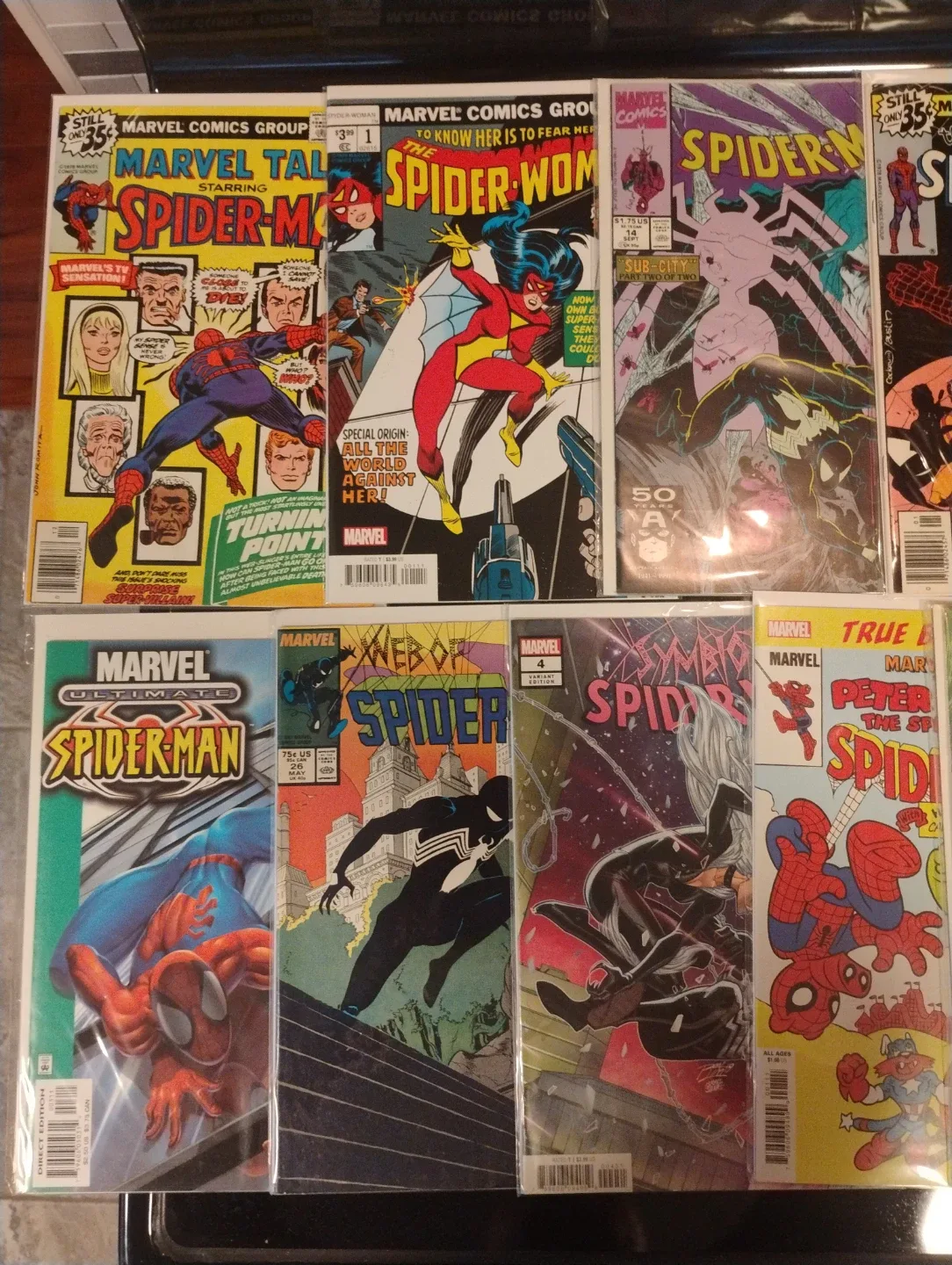 Spider-Man comic book lot. image indicator(2)