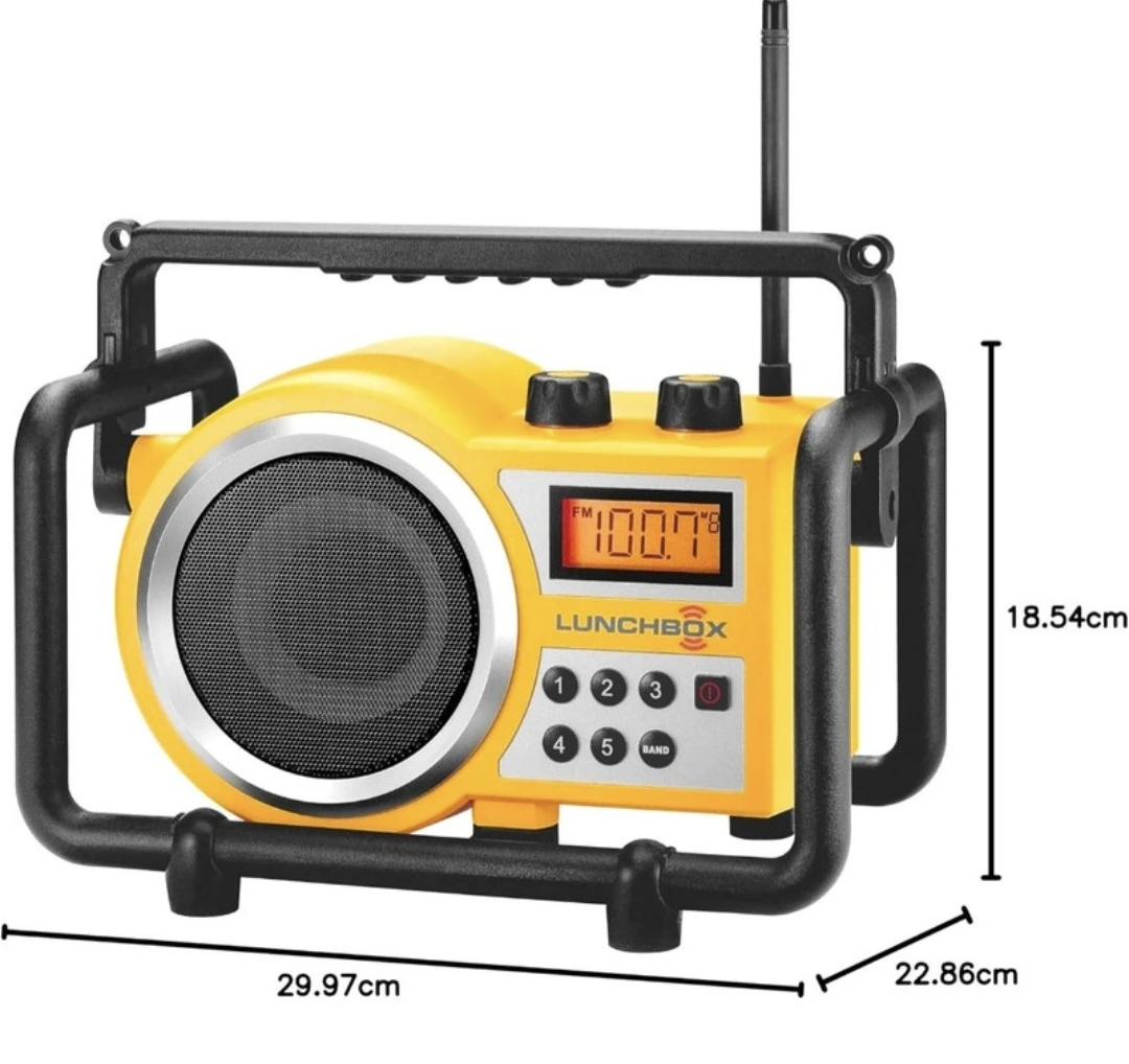 Sangean LB-100 Compact FM /AM Rugged Radio - photo 5