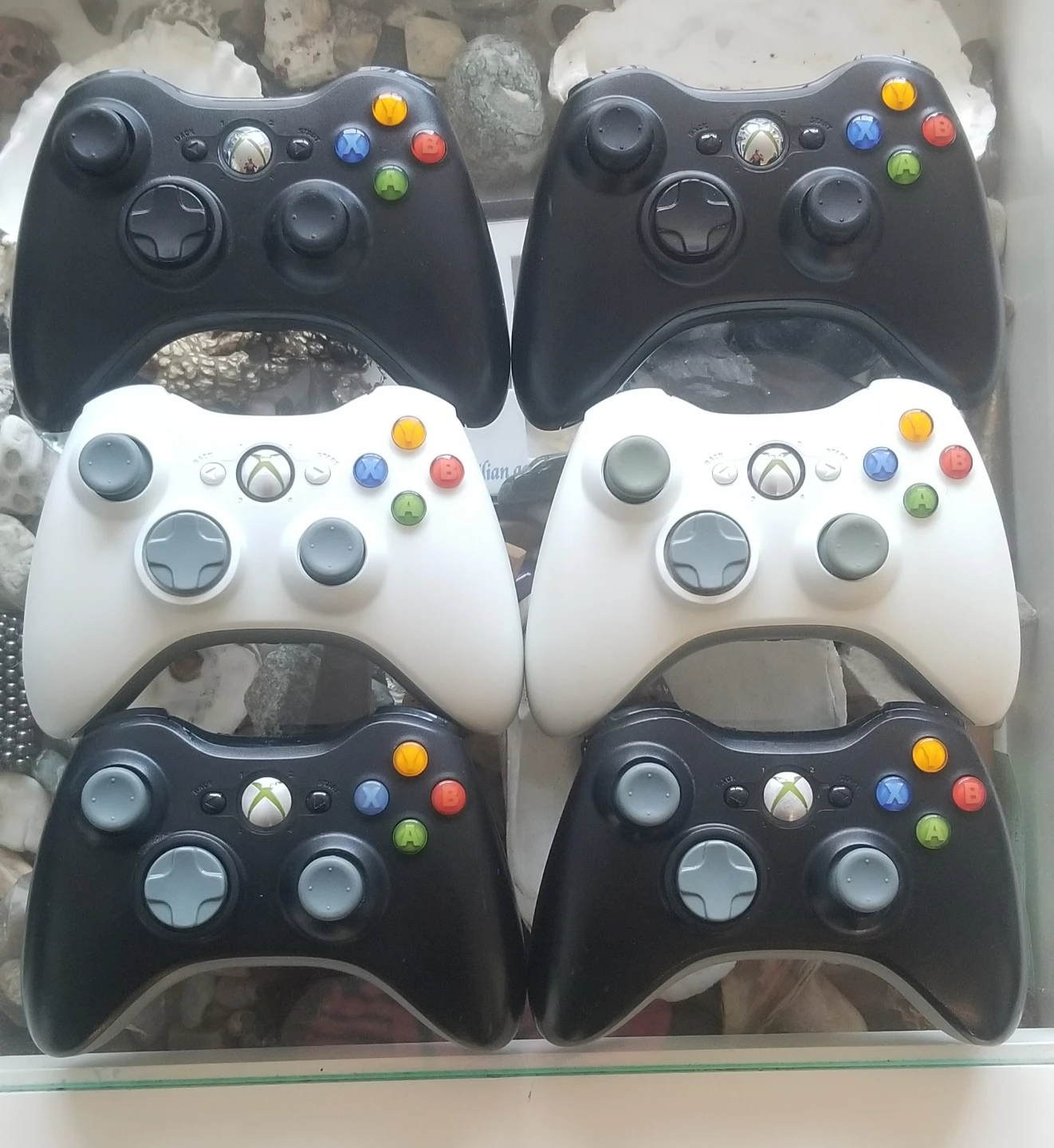 Fully Working Genuine Microsoft Xbox 360 Wireless Controllers