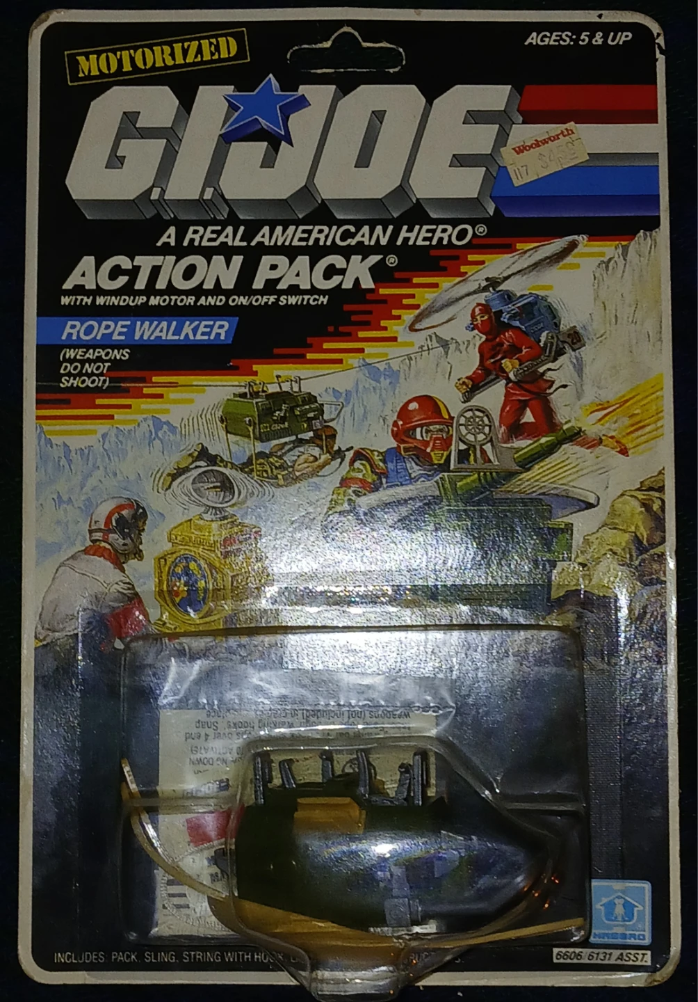 GI Joe Rope Walker Action Pack