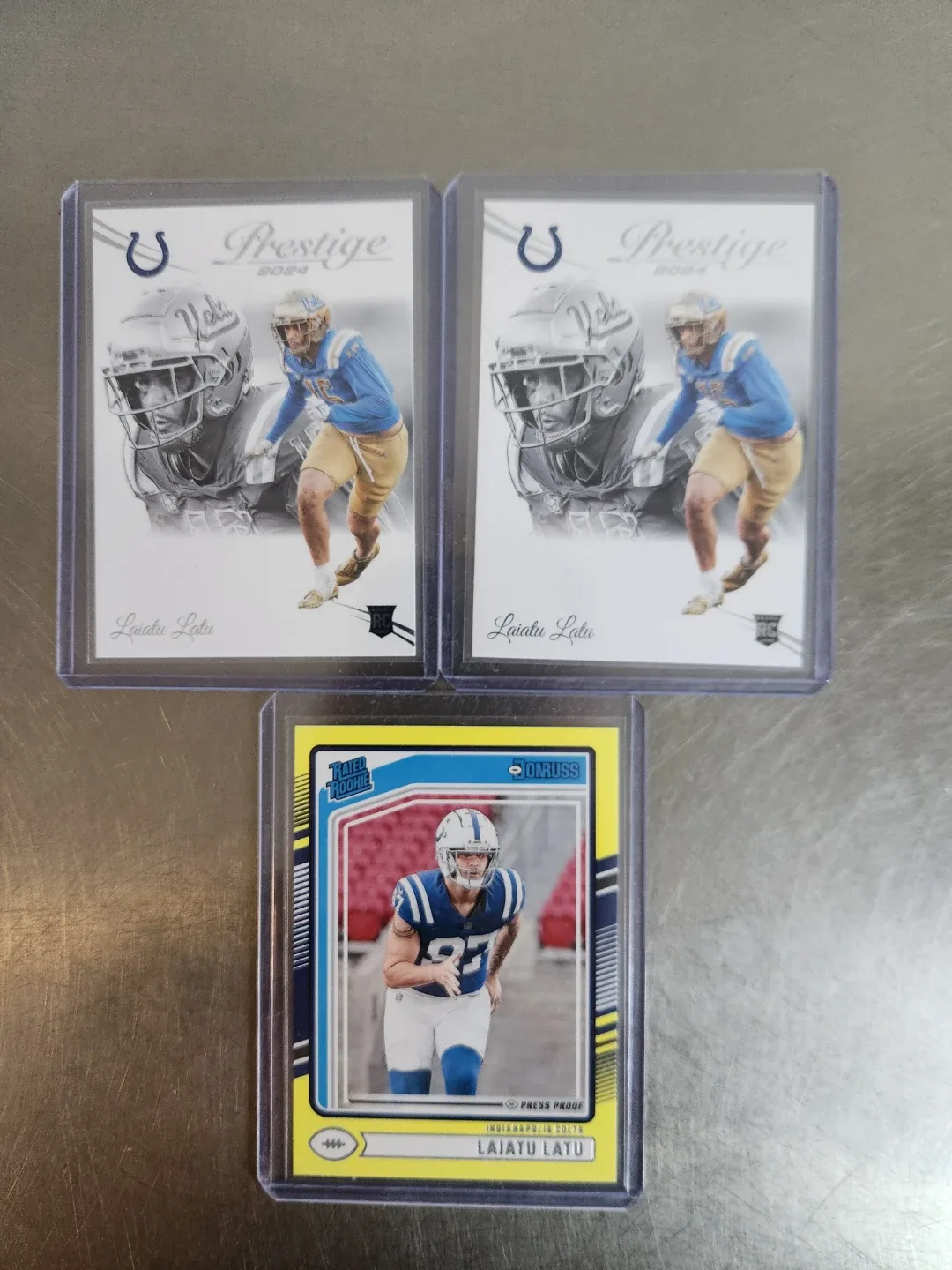 Laiatu Latu Football Rookie Cards