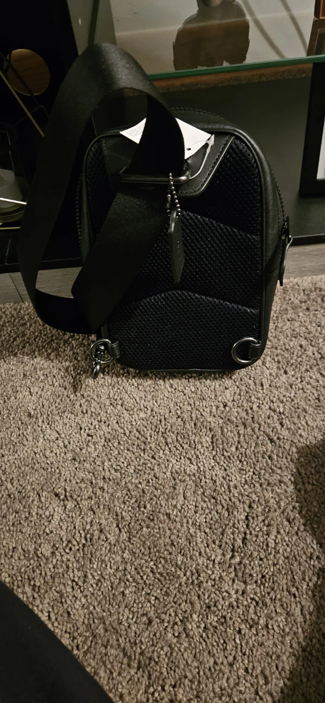 Coach Men's Graham Structure Sling Bag - Black