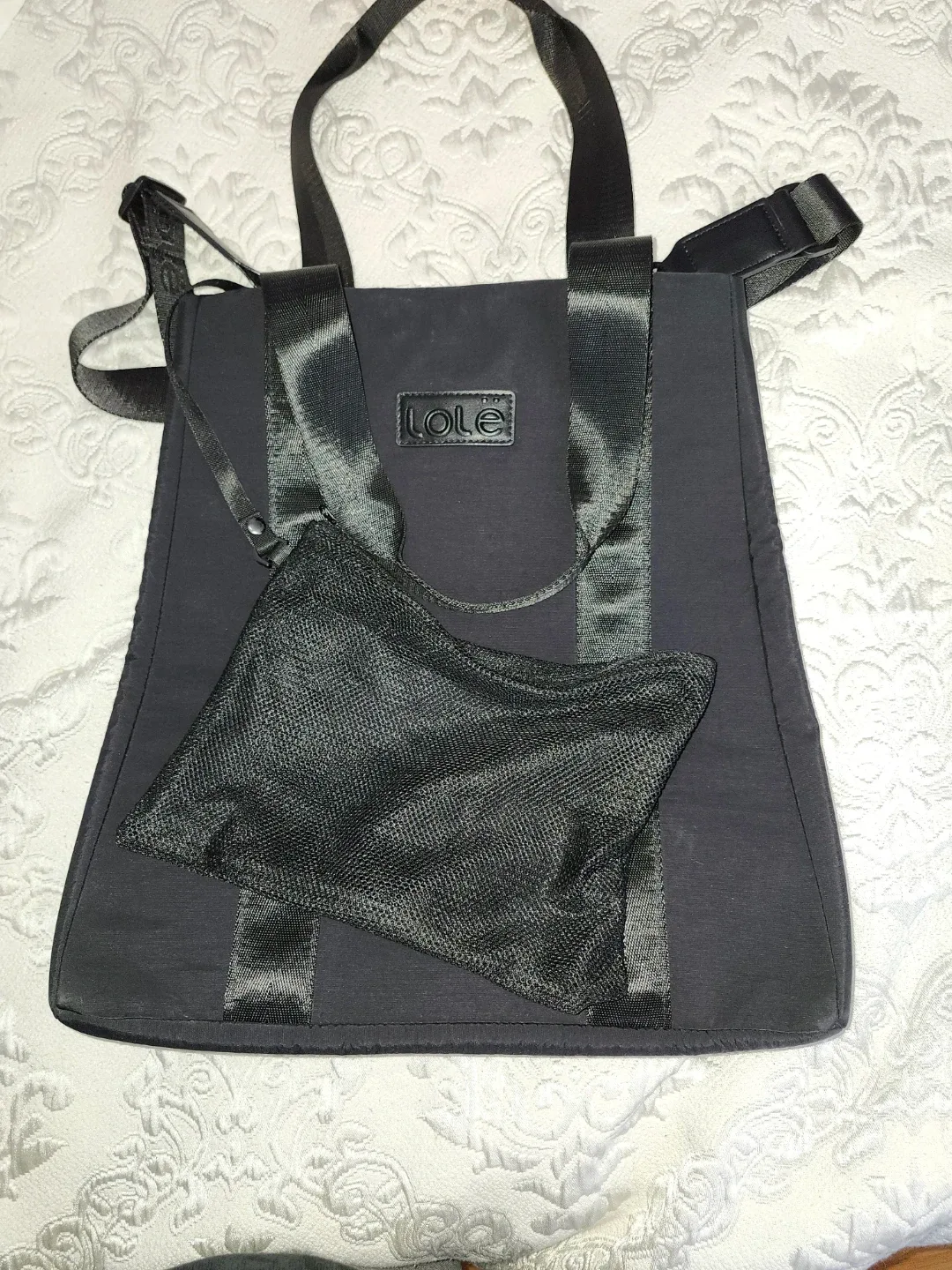 Lole Black Tote Bag image indicator(2)
