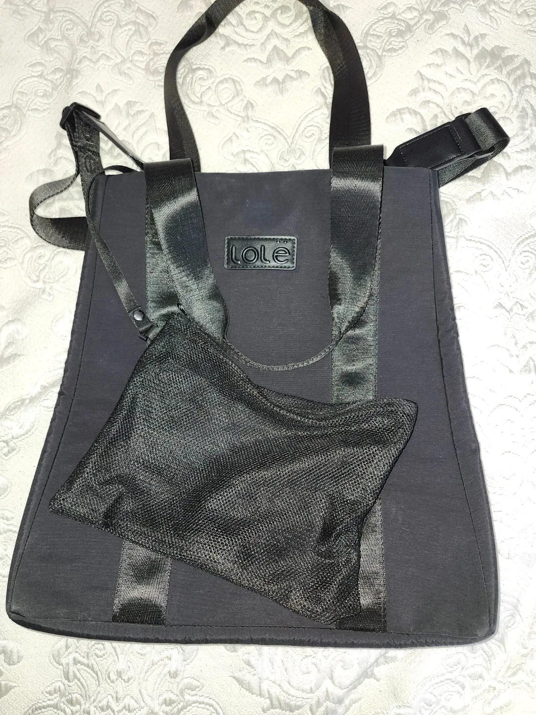 Lole Black Tote Bag image indicator(8)