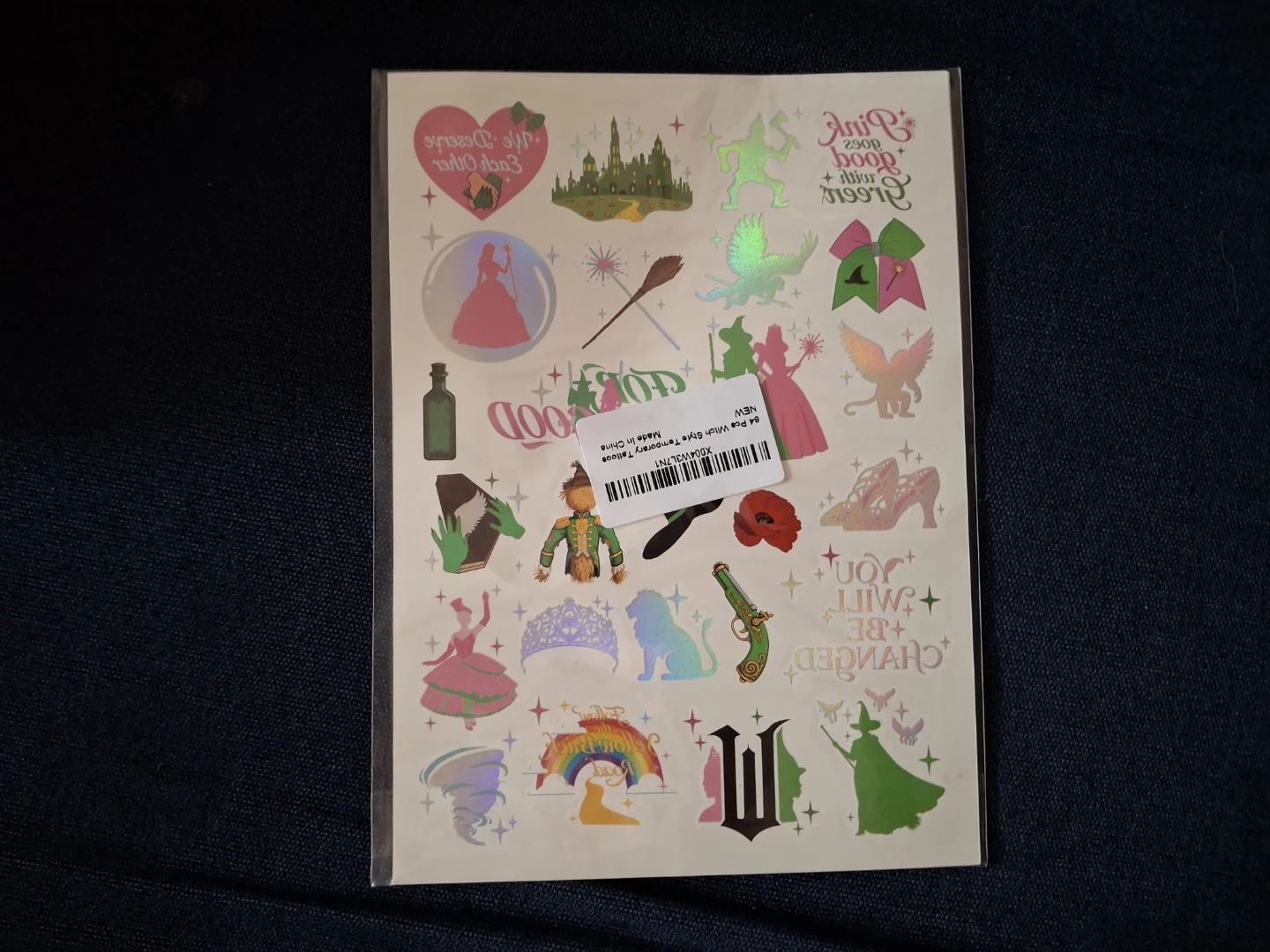 NEW 84pcs Witch Temporary Tattoos - photo 2