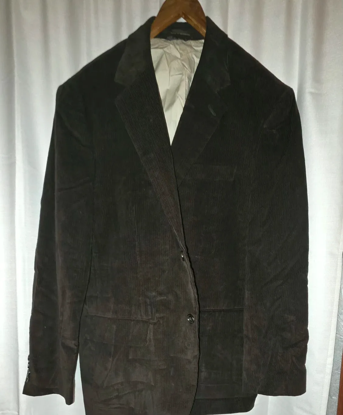 Men's Large Brown  VINTAGE Corduroy Blazer