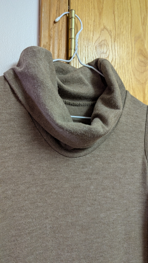 Cold Shoulder Turtleneck Dress - Size M - photo 3