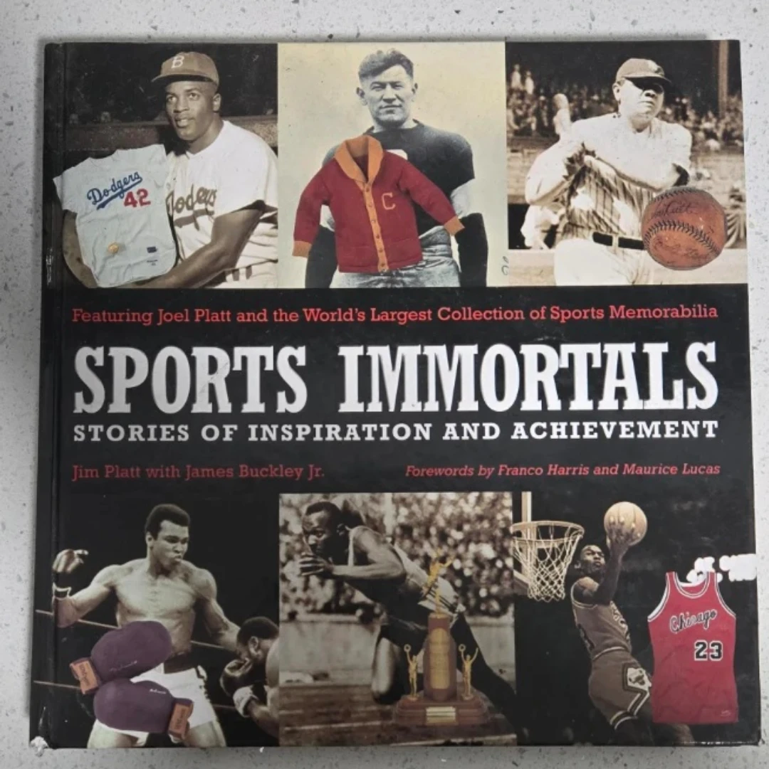 Sports Immortals Book by Jim Platt